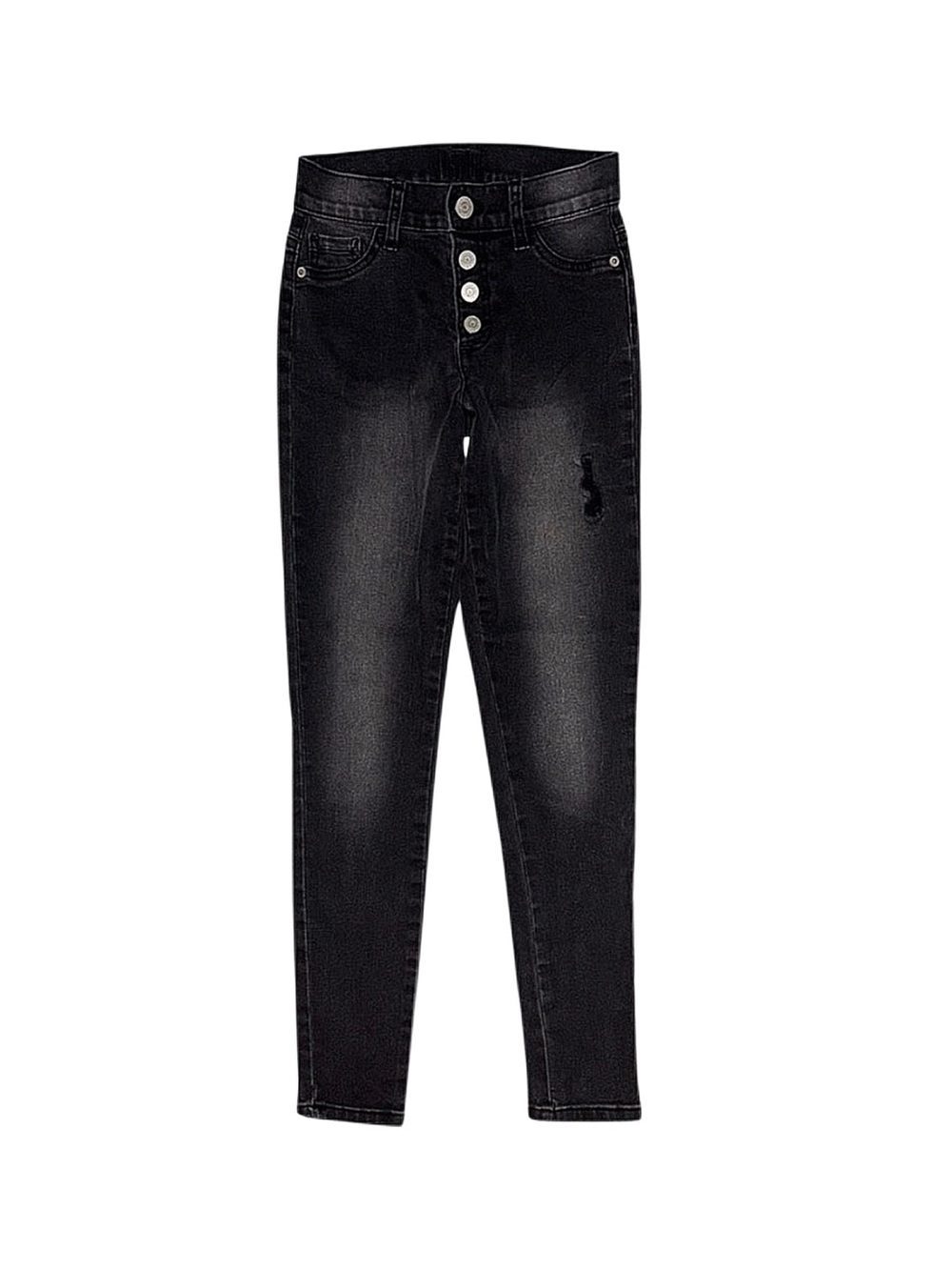 JUSTICE Girl's Black High Rise Jeggings Size 12 Slim